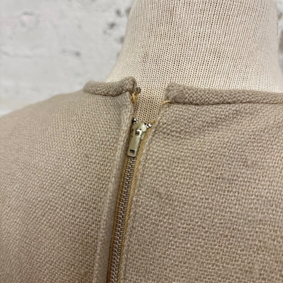 c. 1950s-1960s Embroidered Union-Made Wool Dress by Stacy Ames - Picture 7 of 9